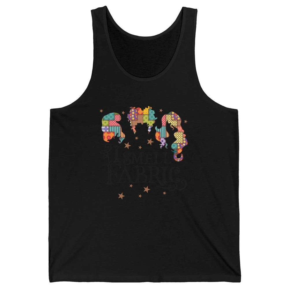 Quilting Witch I Smell Fabric Funny Halloween Sewing Costume Unisex Jersey Tank