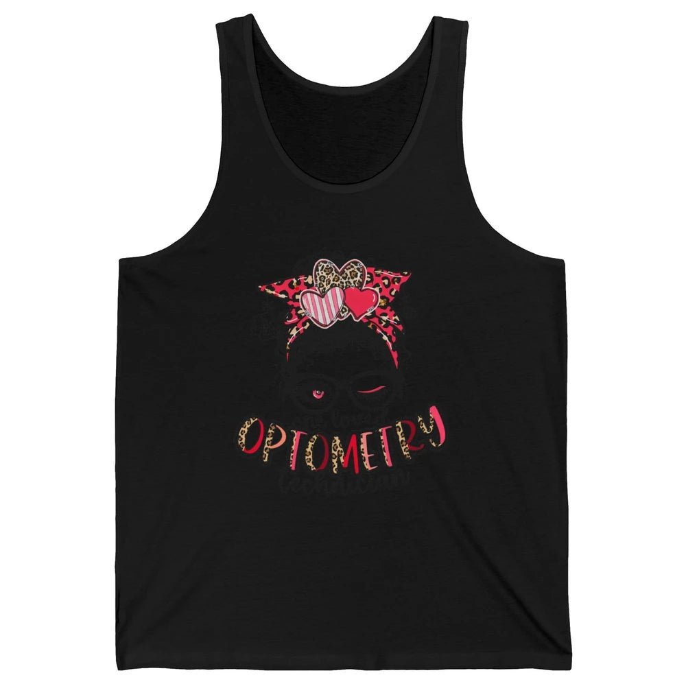 Optometry Tech One Loved Optometry Technician Optometry Girl Unisex Jersey Tank