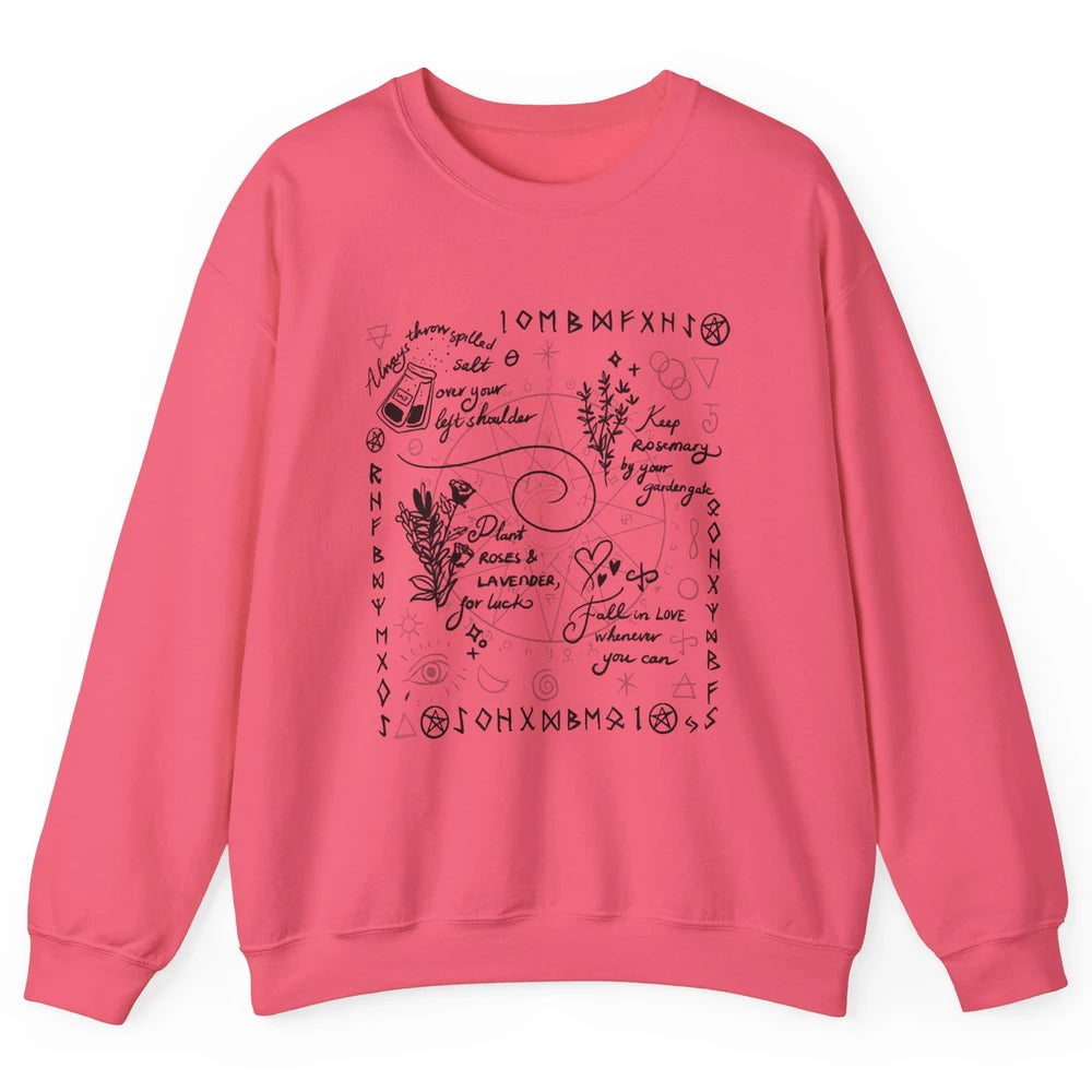 Practical Magic Gardening Card Gardeners Plant Lovers Gift Unisex Crewneck Sweatshirt