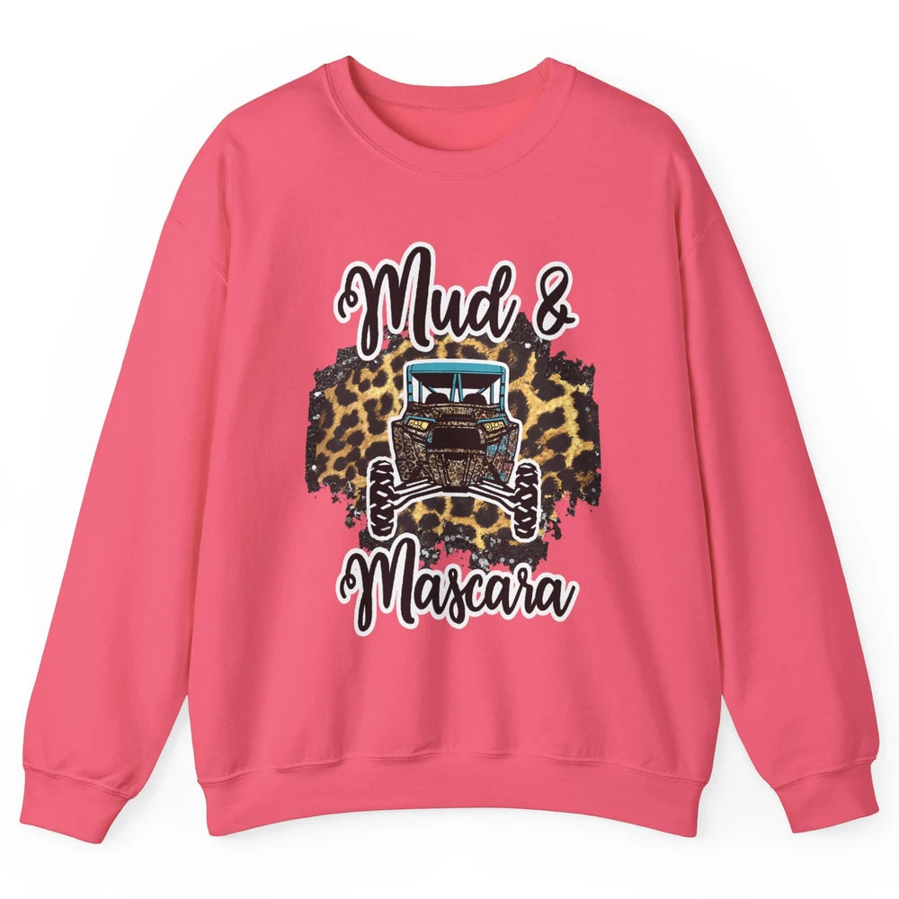Mud And Mascara Leopard Mud ATV Offroad UTV SXS Rider Women Unisex Crewneck Sweatshirt