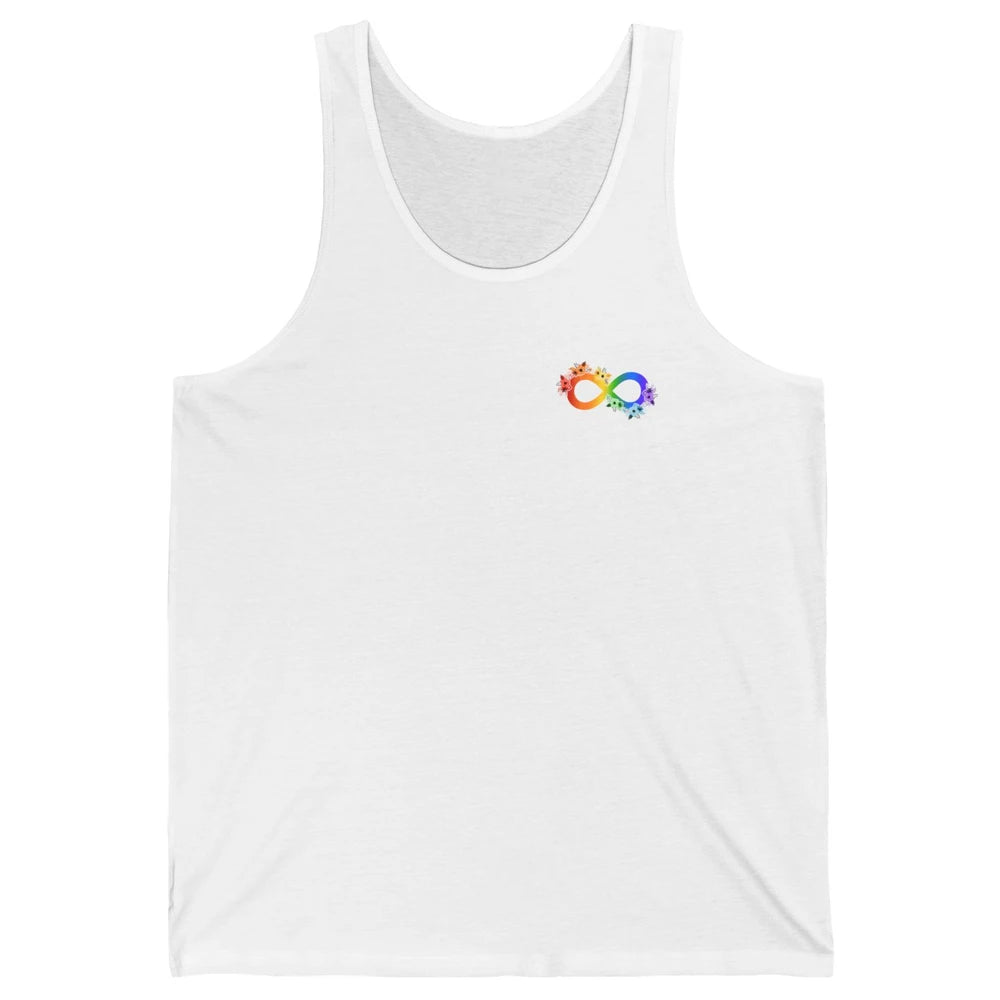 Neurodiversity Autism Spectrum Disorder Awareness Infinity Unisex Jersey Tank
