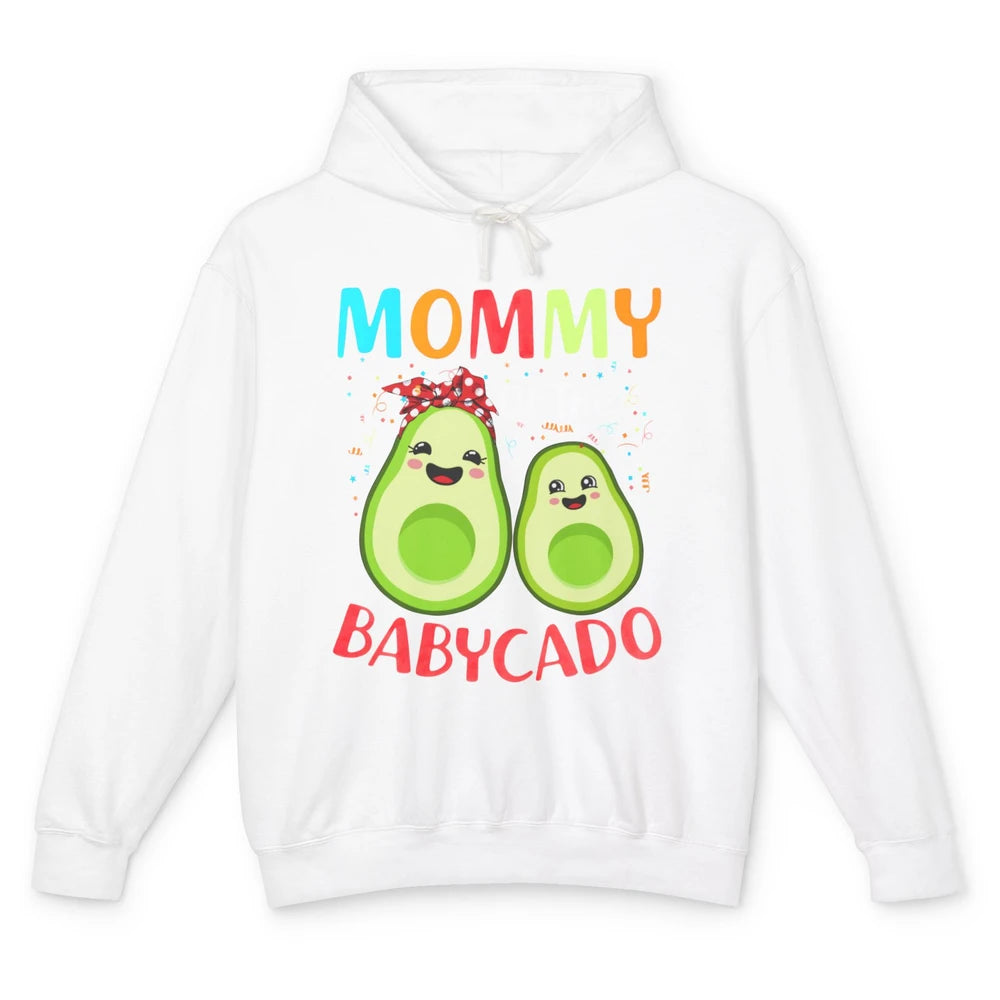 Mommy Of The Babycado Avocado Lovers Funny Mothers Day Gift Unisex Lightweight Hoodie