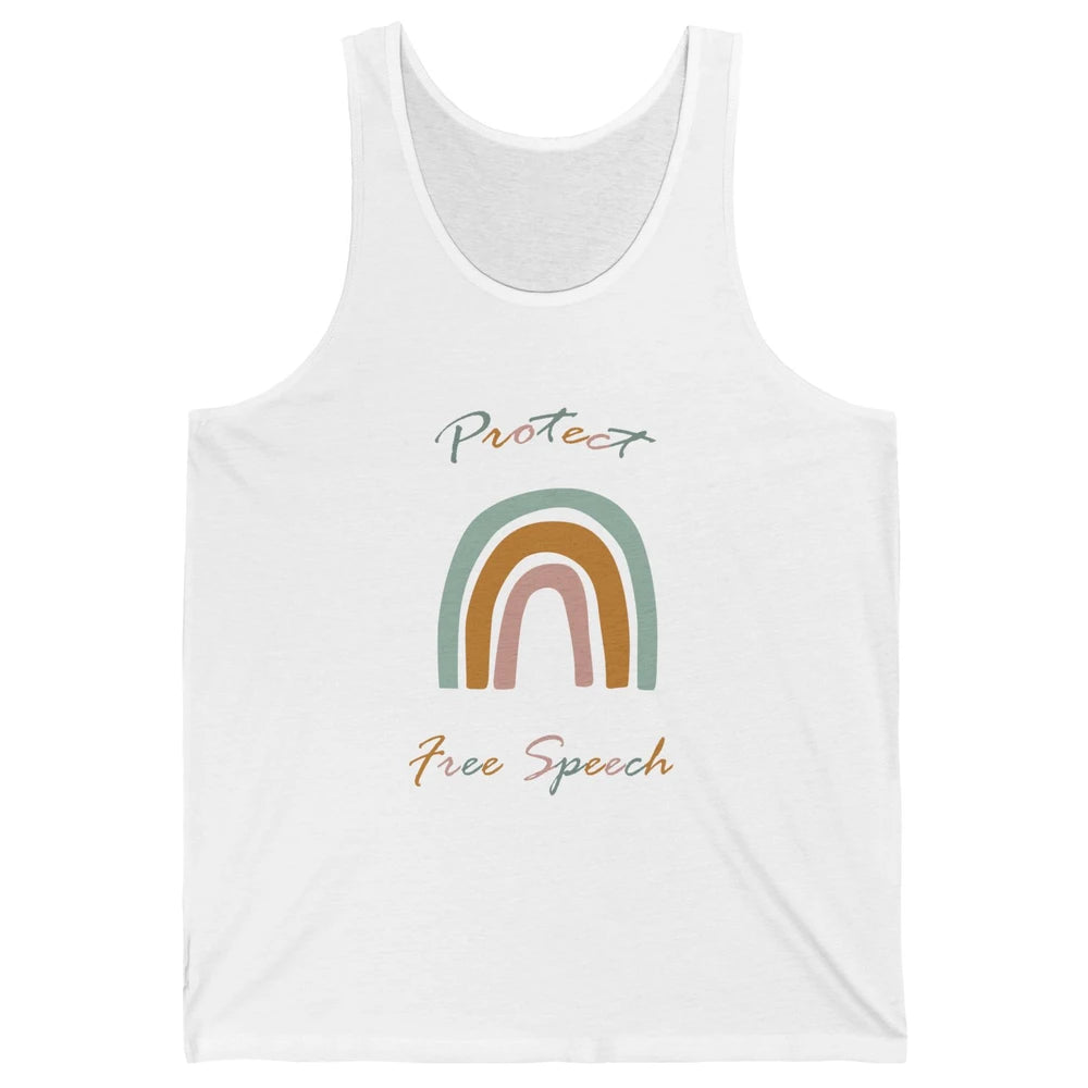 Political Protect Free Speech - Free Speech For Everyone Unisex Jersey Tank
