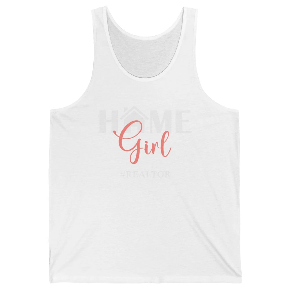 Realtor I'm Your Home Girl Real Estate Housing Investment Unisex Jersey Tank