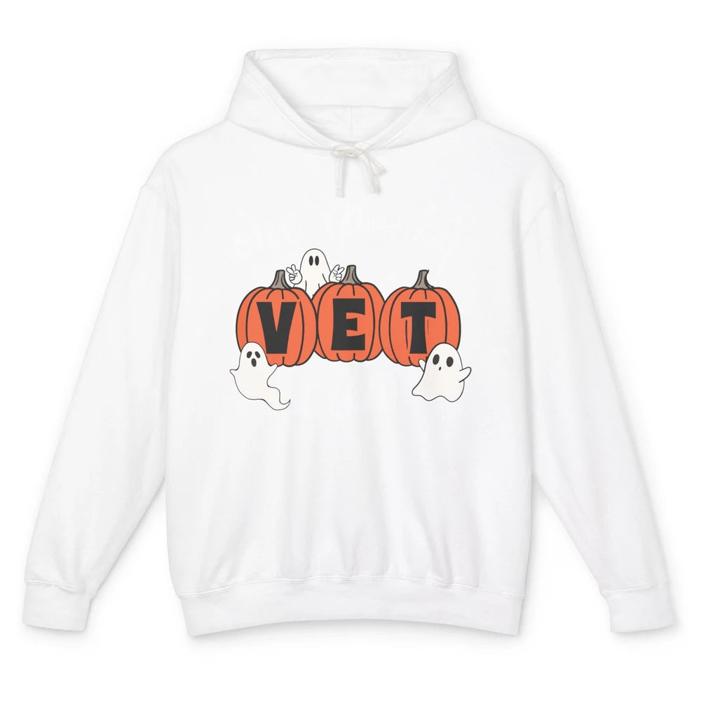 One Spooky Veterinarian Vet Squad Halloween Vet Tech Nurse Unisex Lightweight Hoodie