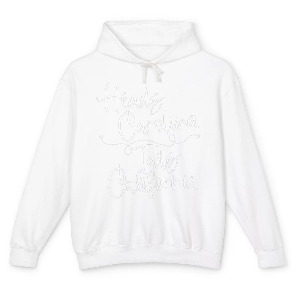 Retro 90s Heads Carolina Tail California Beach Summer Travel Unisex Lightweight Hoodie