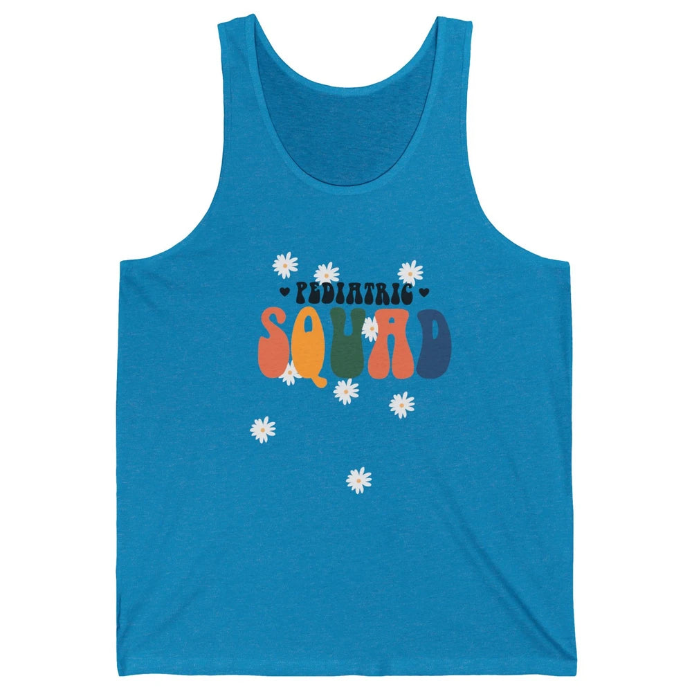 Pediatric Squad Peds Nurse Pediatric Physical Nursing School Unisex Jersey Tank