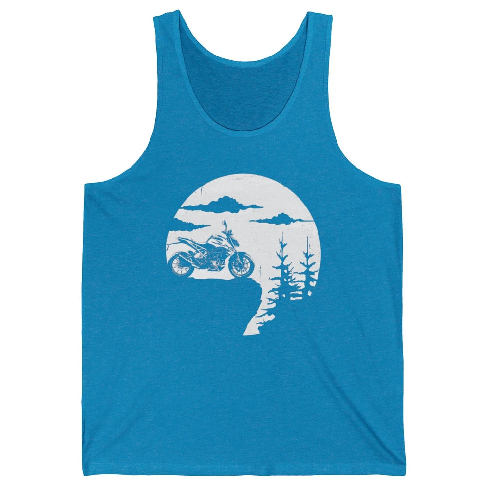Retro Offroad KTM Motorcycle Cool Adventure Biker Motorbike Unisex Jersey Tank
