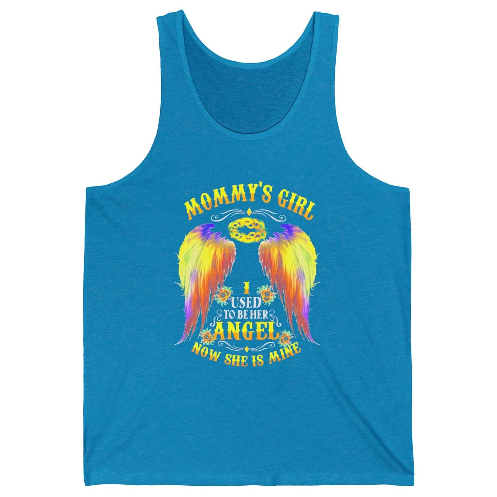 Mommy's Girl I Used To Be Her Angel Now She Is Mine Mom Gift Unisex Jersey Tank