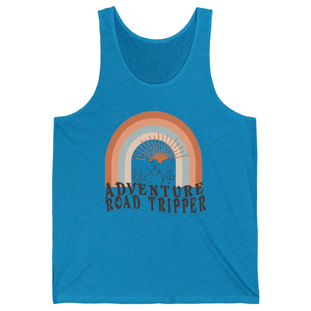 Retro Adventure Road Tripper Vintage Country Wilderness Unisex Jersey Tank