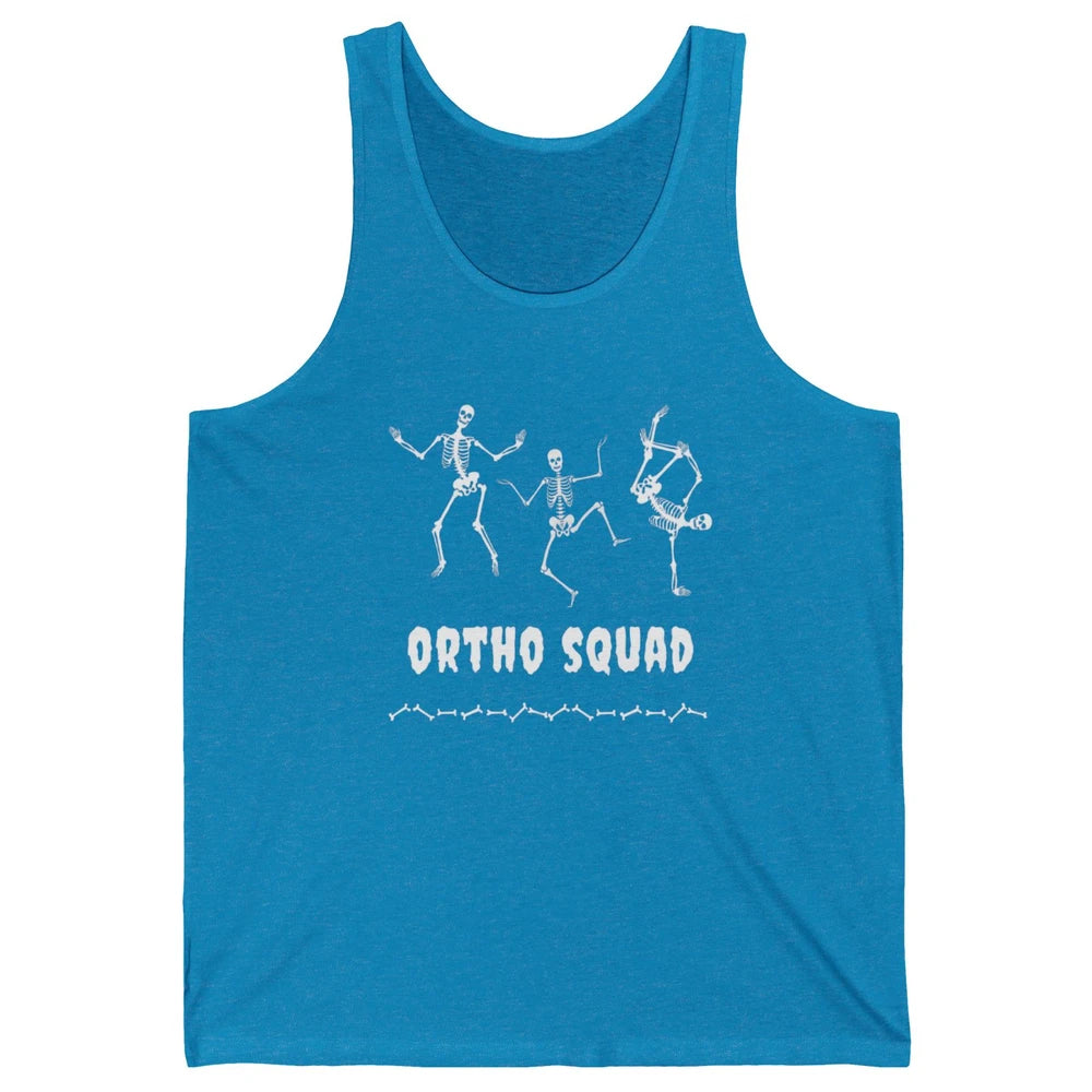 Ortho Nurse Squad Skeleton Orthopedic Nursing Appreciation Unisex Jersey Tank