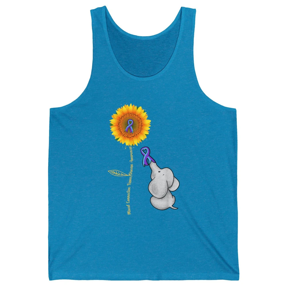 Mixed Connective Tissue Disease Baby Elephant Sunflower Unisex Jersey Tank