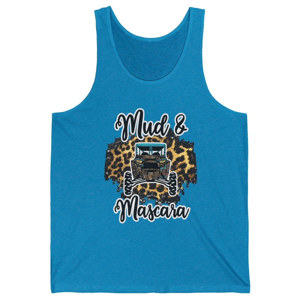 Mud And Mascara Leopard Mud ATV Offroad UTV SXS Rider Women Unisex Jersey Tank