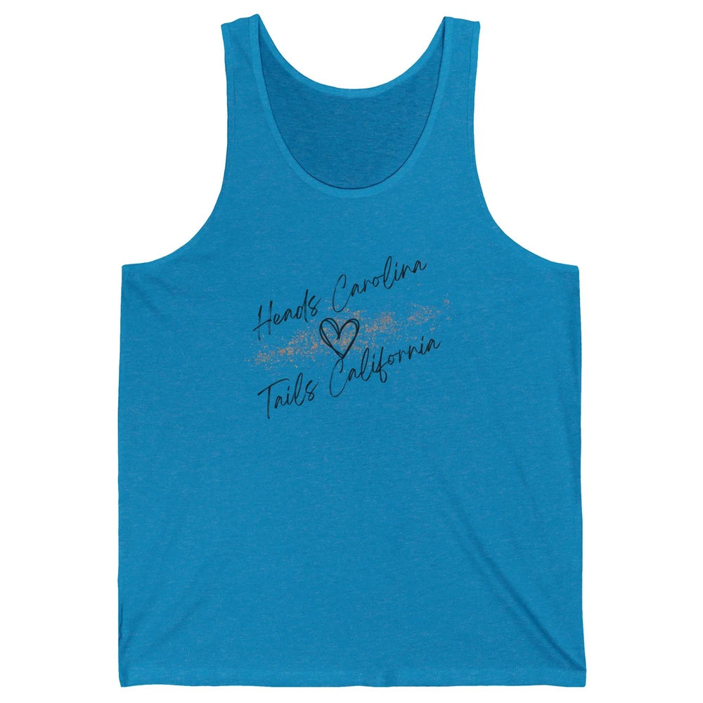 Retro Heads Carolina Tails California Western Summer Holiday Unisex Jersey Tank