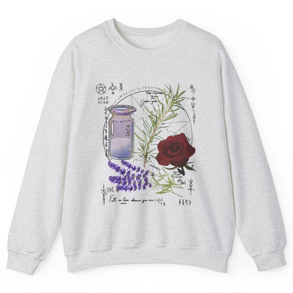 Practical Magic Gardening Card Gardeners Plant Lovers Gift Unisex Crewneck Sweatshirt