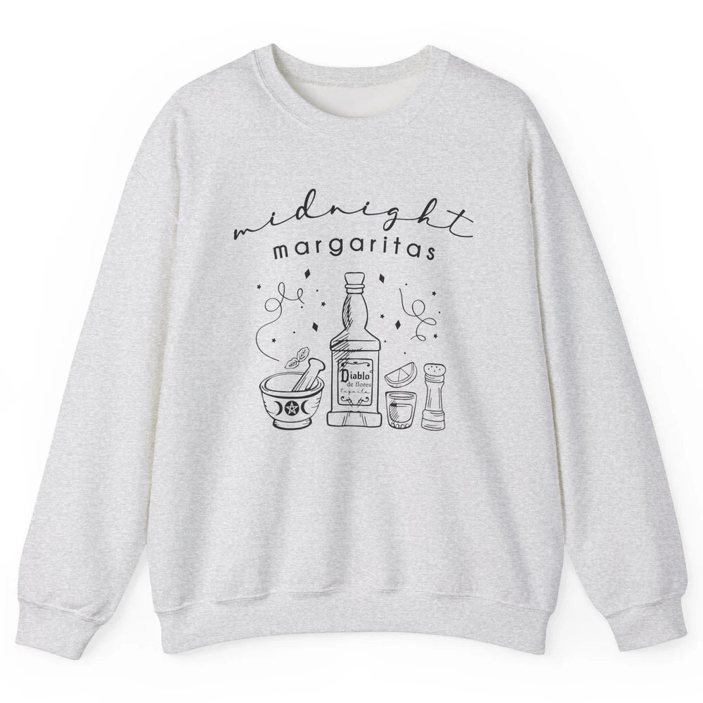 Midnight Margaritas Practical Magic Gardening Witch Planting Unisex Crewneck Sweatshirt