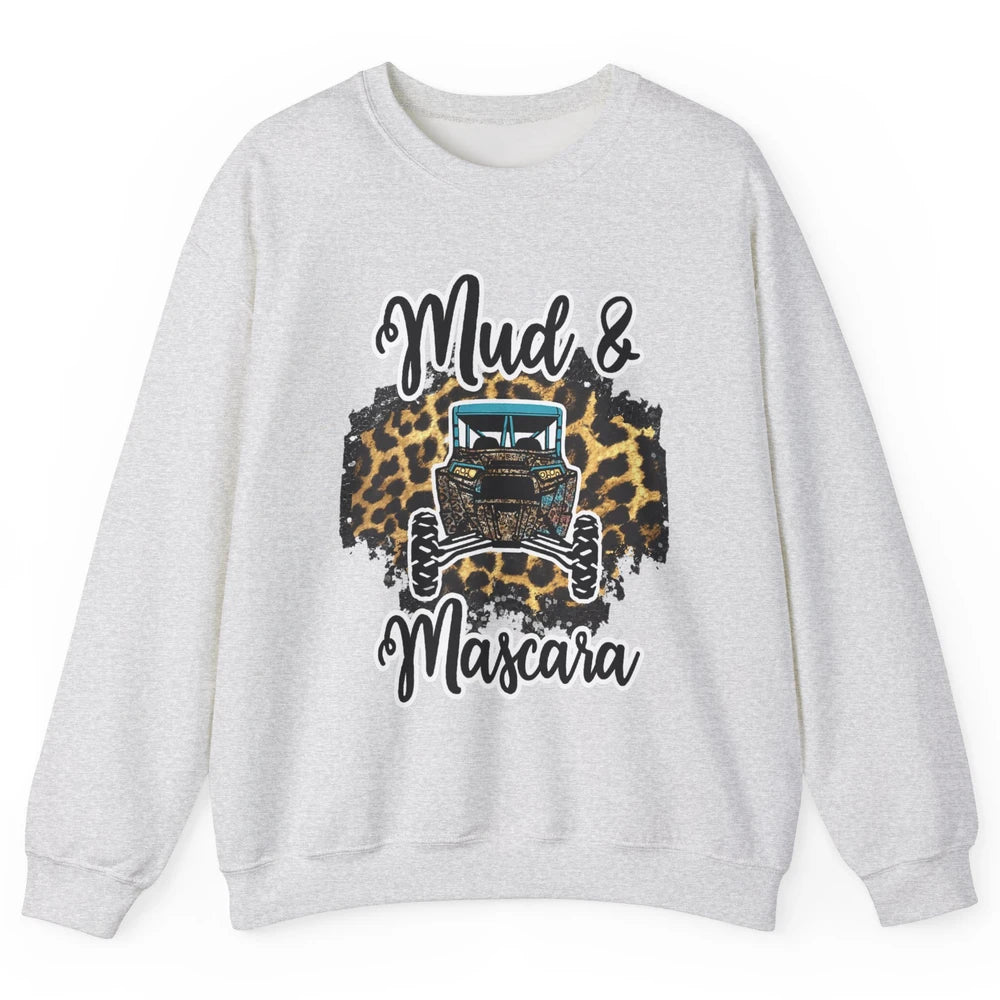 Mud And Mascara Leopard Mud ATV Offroad UTV SXS Rider Women Unisex Crewneck Sweatshirt
