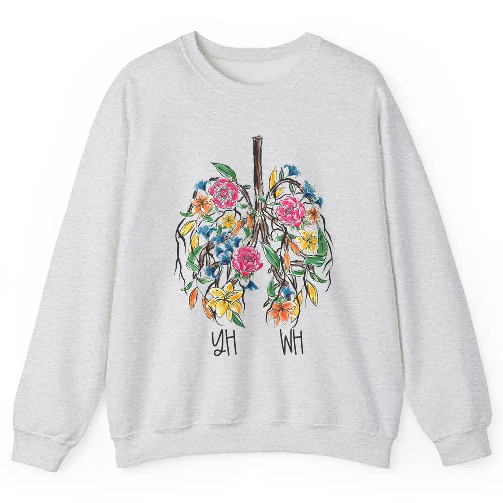 Our Very Breath Speaks His Name YHWH Christian Religious Unisex Crewneck Sweatshirt