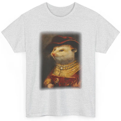 Retro Noble Opossum Young Gallant Western Opossum Art Classic Unisex T-Shirt
