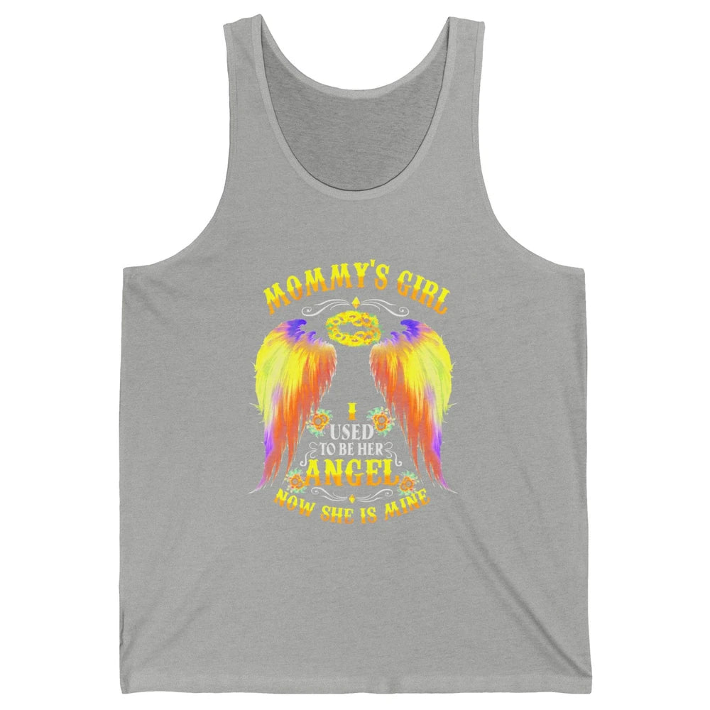 Mommy's Girl I Used To Be Her Angel Now She Is Mine Mom Gift Unisex Jersey Tank
