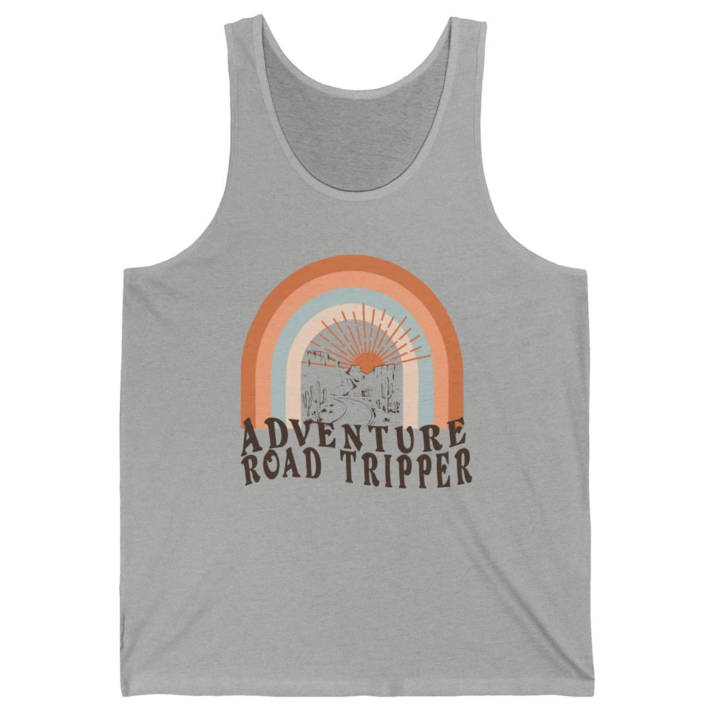Retro Adventure Road Tripper Vintage Country Wilderness Unisex Jersey Tank