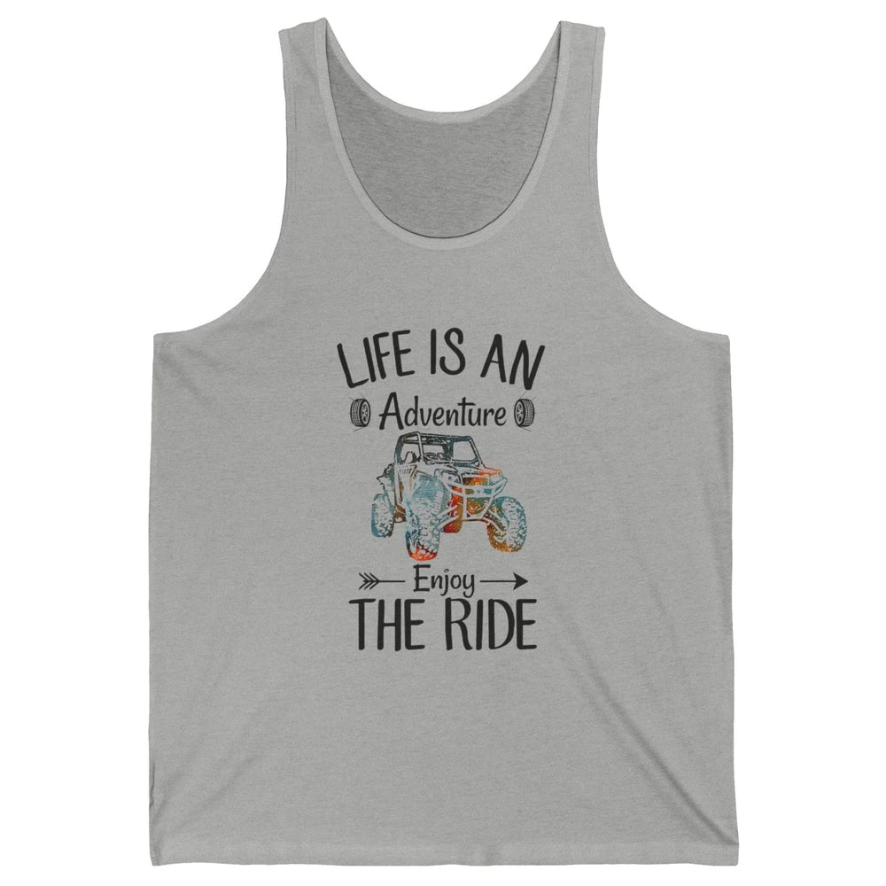 Retro Life Adventure Enjoy Ride UTV Offroad Riding SXS Mud Unisex Jersey Tank