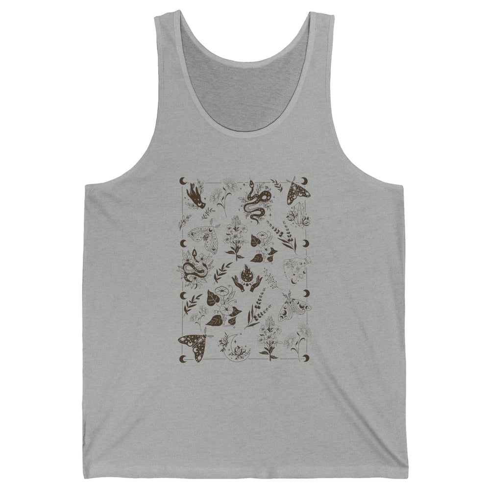 Practical Magic Witch Gardening Card Gardeners Plant Lovers Unisex Jersey Tank