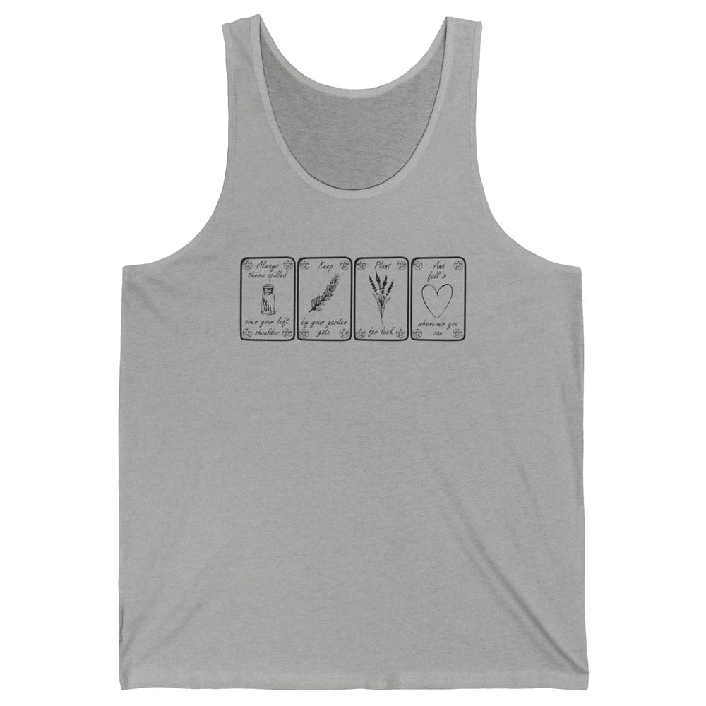 Practical Magic Gardening Card Gardeners Plant Lovers Gift Unisex Jersey Tank
