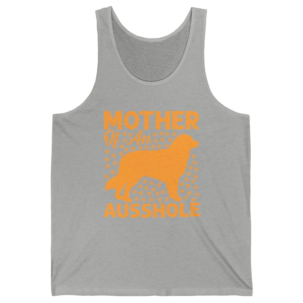 Mother Of An Ausshole Australian Shepherd Dog Mom Gift Unisex Jersey Tank