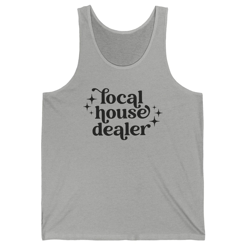 Realtor Local House Dealer Real Estate Housing Investment Unisex Jersey Tank