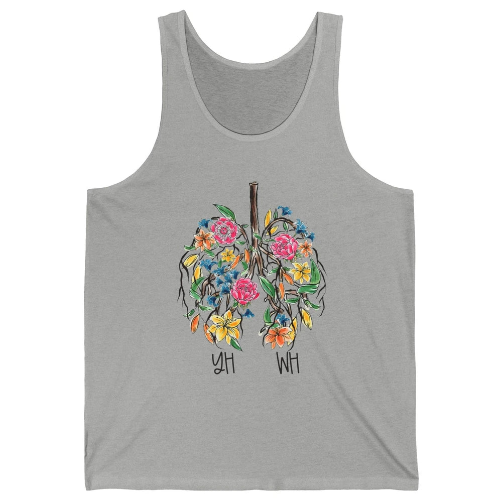 Our Very Breath Speaks His Name YHWH Christian Religious Unisex Jersey Tank