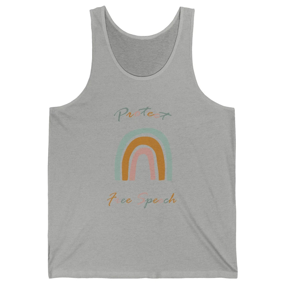 Political Protect Free Speech - Free Speech For Everyone Unisex Jersey Tank