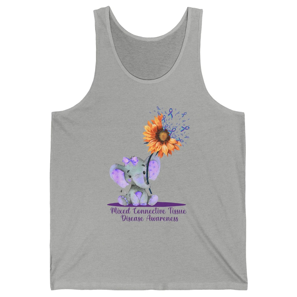 Mixed Connective Tissue Disease Baby Elephant Sunflower Unisex Jersey Tank