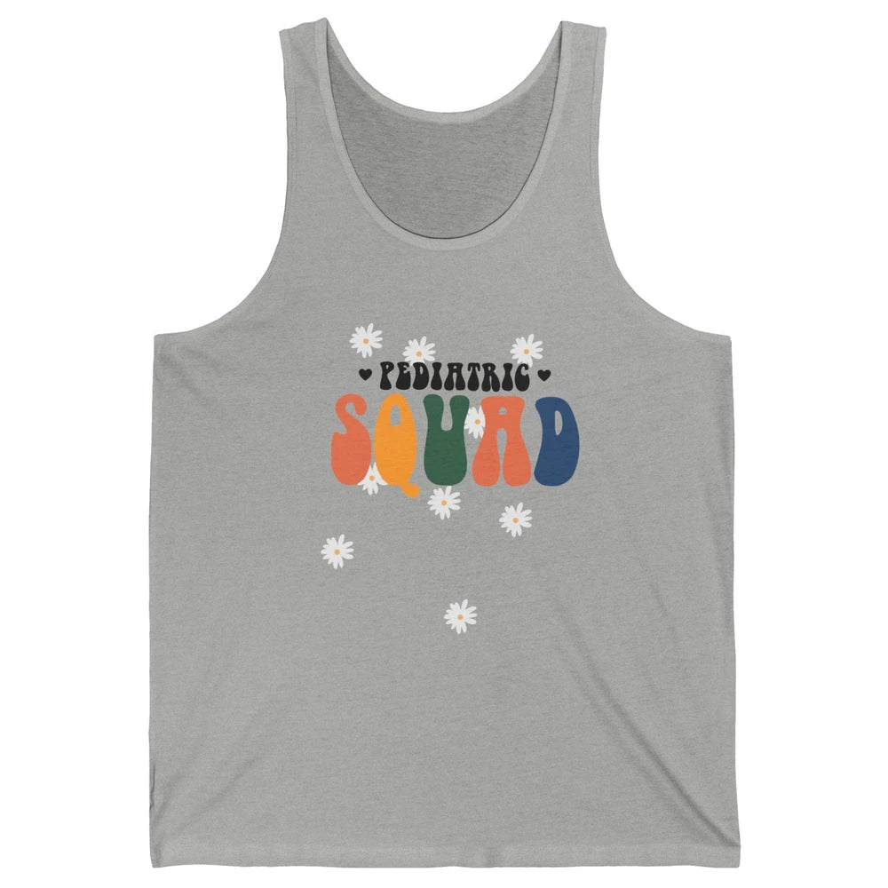 Pediatric Squad Peds Nurse Pediatric Physical Nursing School Unisex Jersey Tank