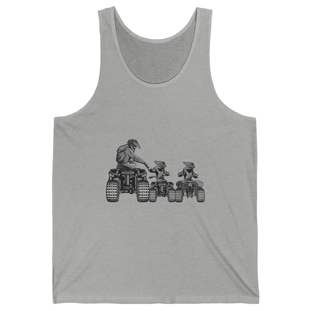 Quad Bike Father And Son Four Wheeler ATV SXS Life Offroad Unisex Jersey Tank