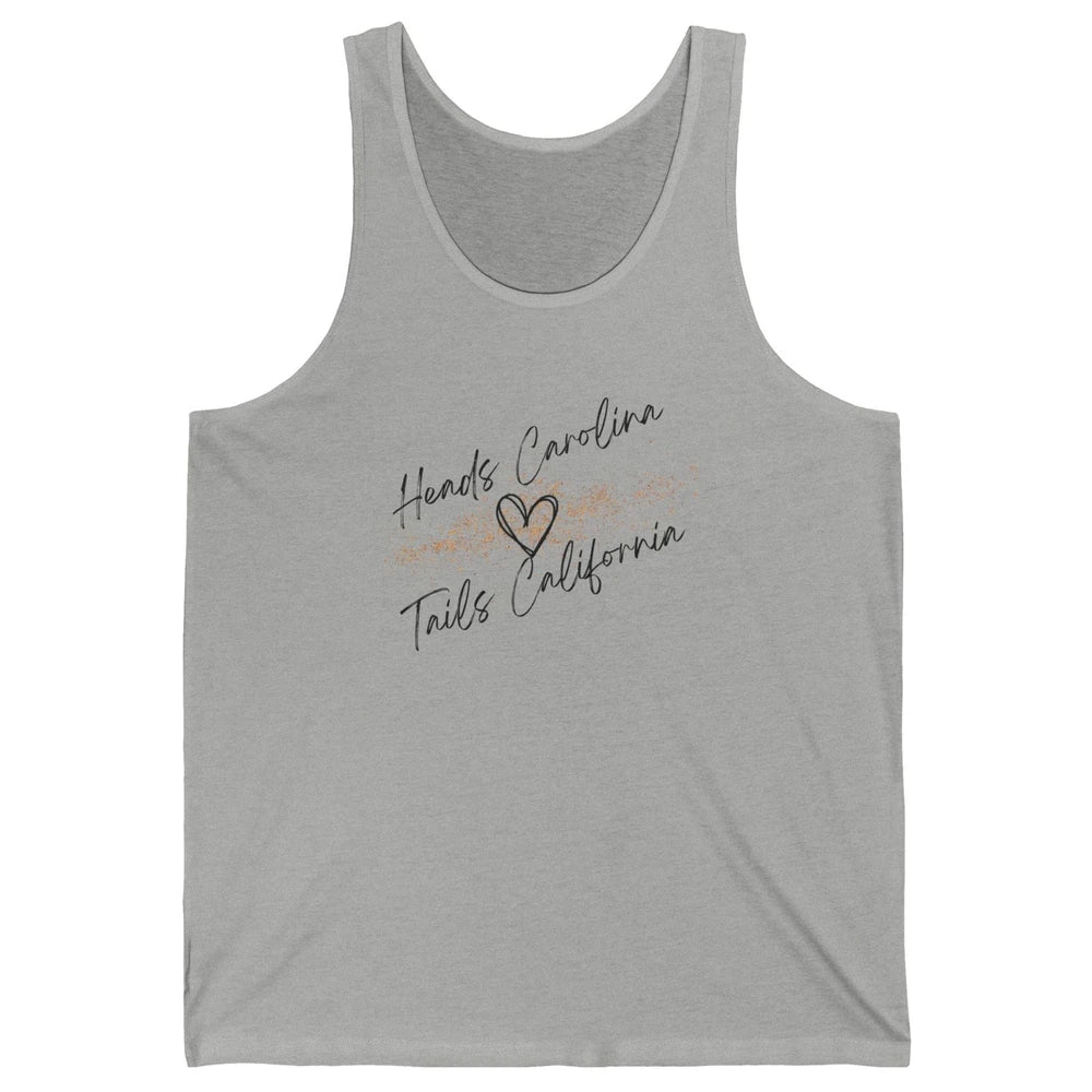 Retro Heads Carolina Tails California Western Summer Holiday Unisex Jersey Tank