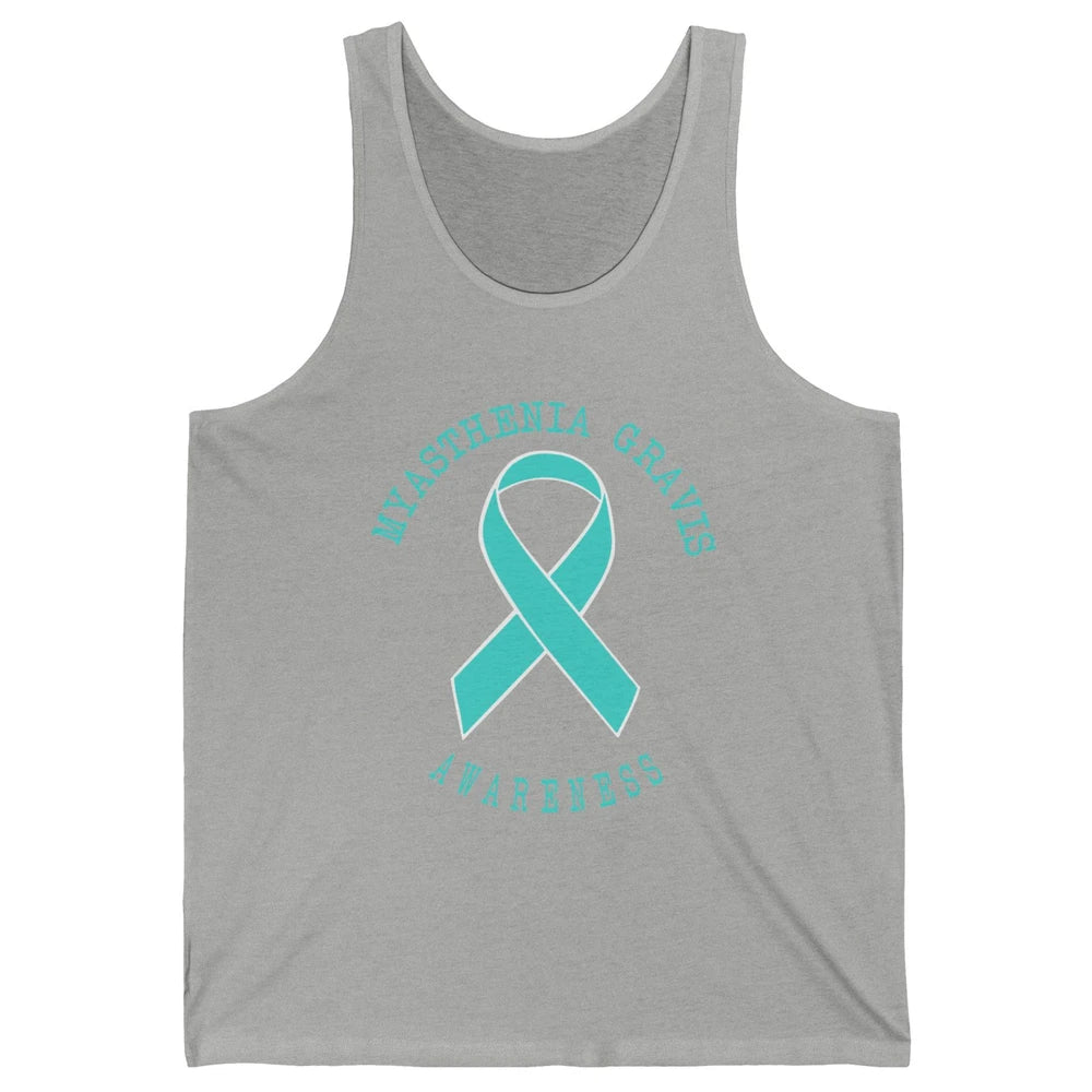 Myasthenia Gravis Awareness Ribbon Neuromuscular Disease Unisex Jersey Tank