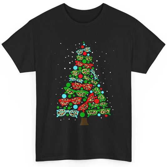 Optician Christmas Funny Xmas Tree Eyeglasses Optometrist Classic Unisex T-Shirt