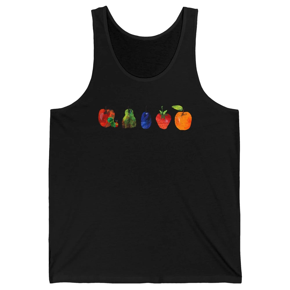 Hungry Caterpillar Fruit Always Hungry Caterpillar Unisex Jersey Tank