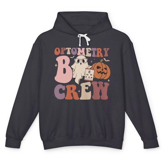 Optometry Boo Crew Halloween Ophthalmic Tech Optometrist Unisex Lightweight Hoodie