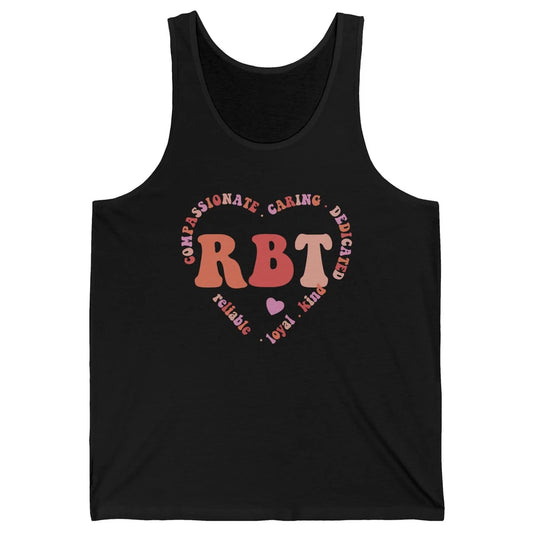 ABA Therapist Valentines Day Applied Behavior Analysis Heart Unisex Jersey Tank