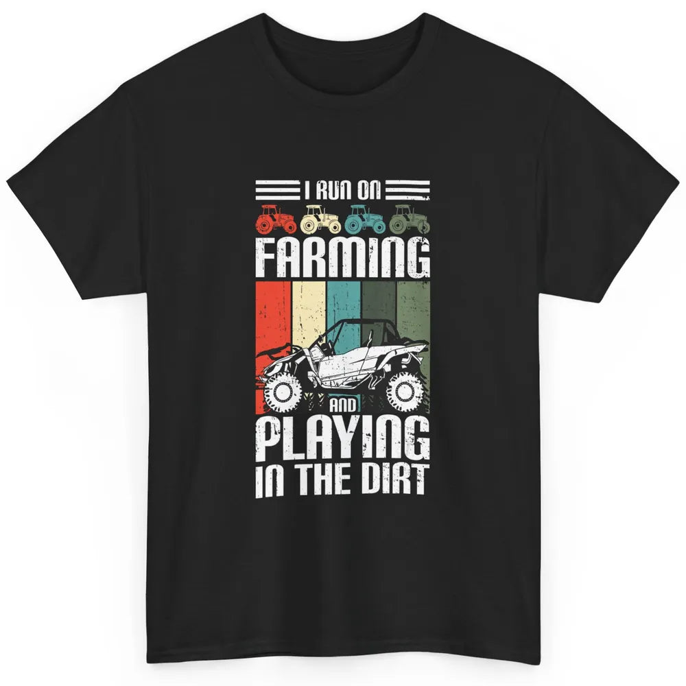 Retro Play In Dirt UTV Mud Riding Dirty SXS Rider Offroad Classic Unisex T-Shirt