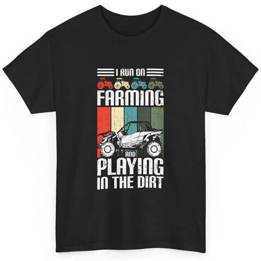 Retro Play In Dirt UTV Mud Riding Dirty SXS Rider Offroad Classic Unisex T-Shirt