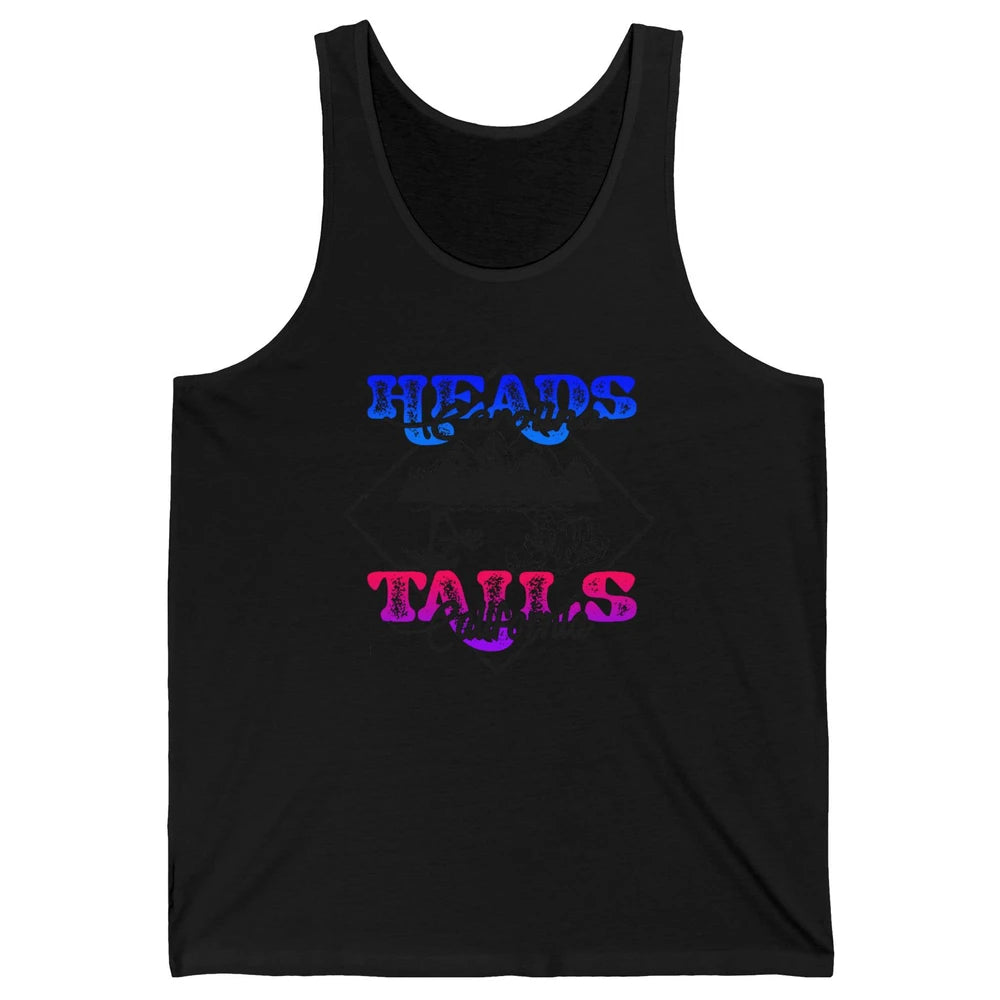 Retro Heads Carolina Tails California Western Summer Beach Unisex Jersey Tank