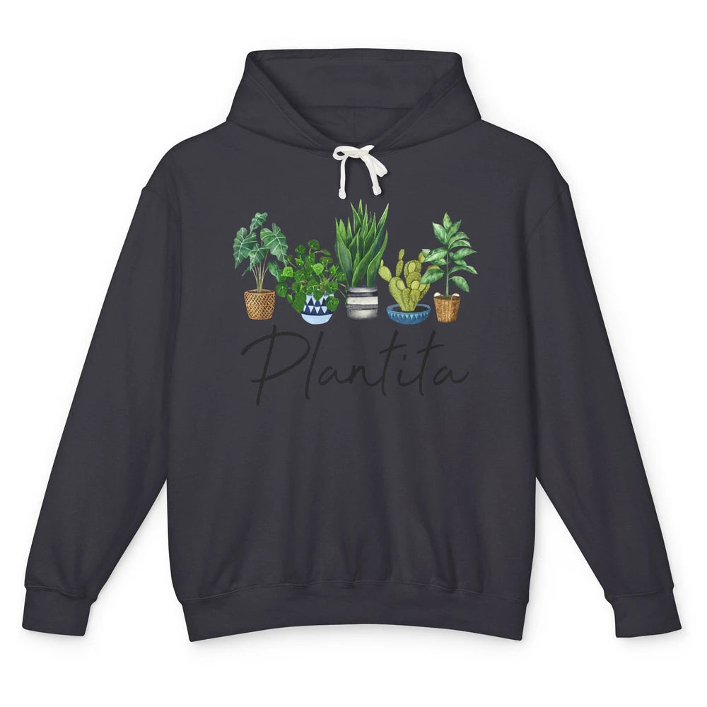 Plantita Plant Lovers Gardening Planting Plant Lady Gift Unisex Lightweight Hoodie