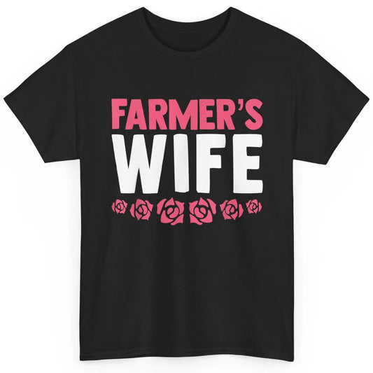 Retro Farmer Wife Funny Farm Lovers Farming Women Western Classic Unisex T-Shirt