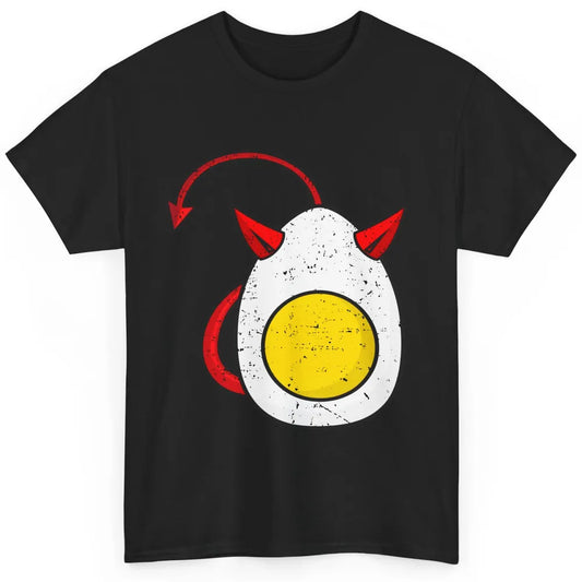 Retro Deviled Egg Funny Halloween Costume Men Women Kids Classic Unisex T-Shirt