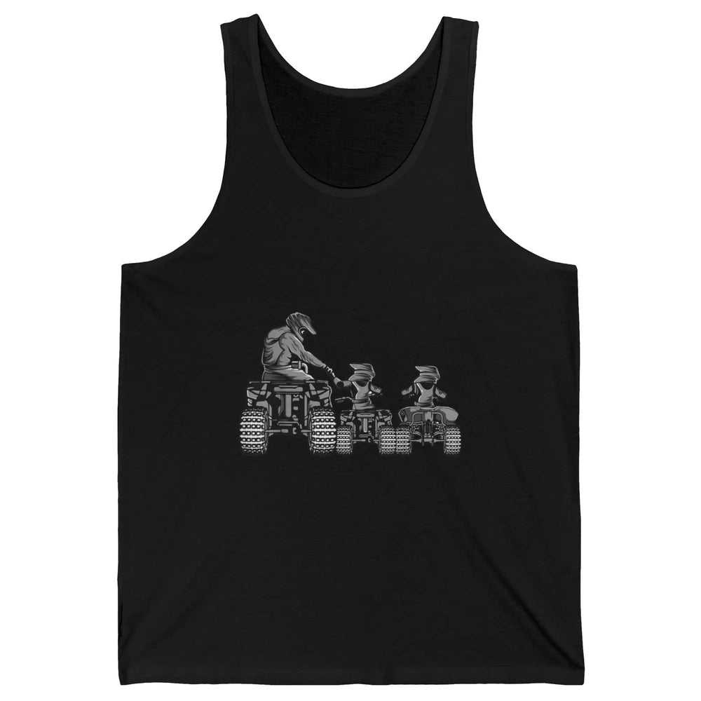 Quad Bike Father And Son Four Wheeler ATV SXS Life Offroad Unisex Jersey Tank
