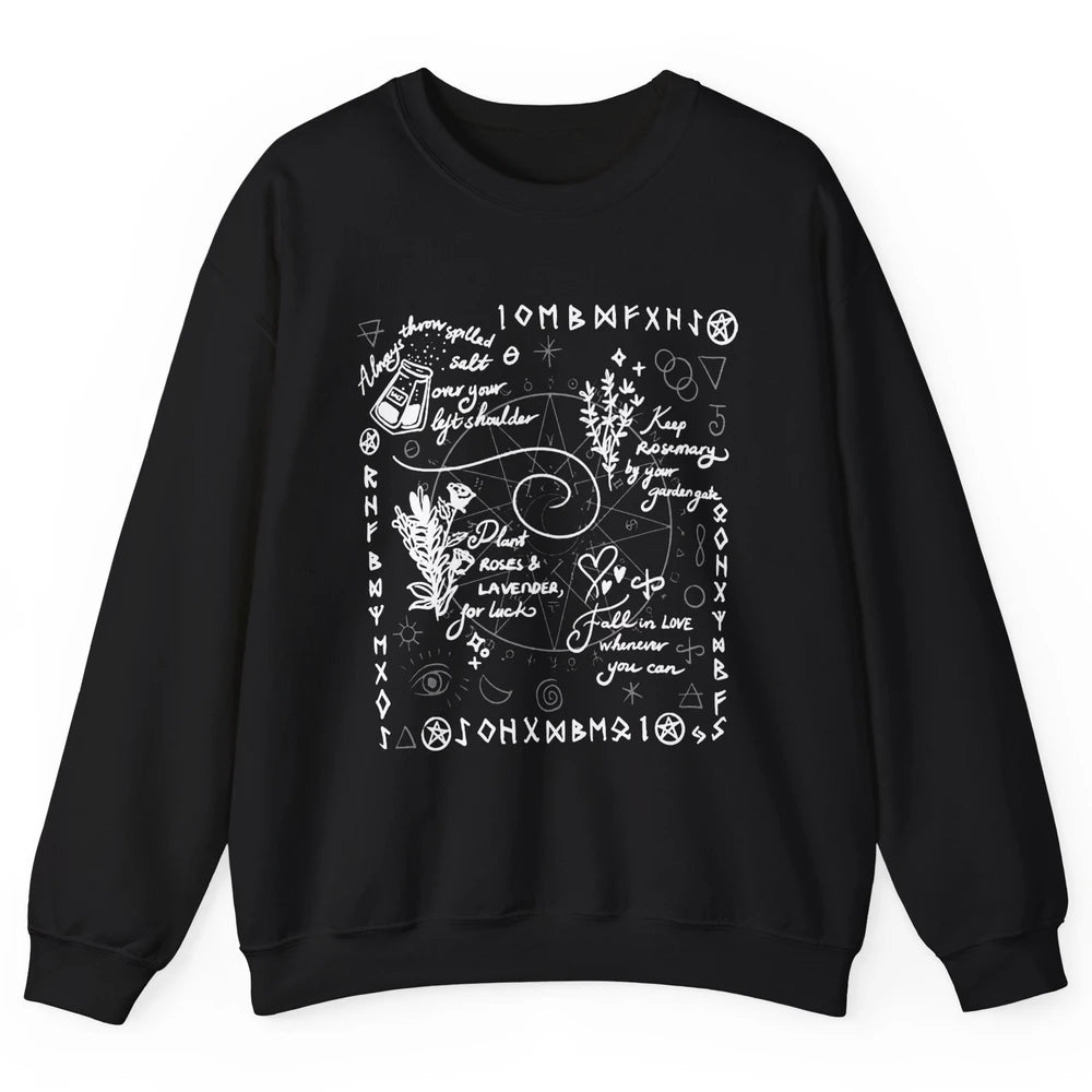 Practical Magic Gardening Card Gardeners Plant Lovers Gift Unisex Crewneck Sweatshirt