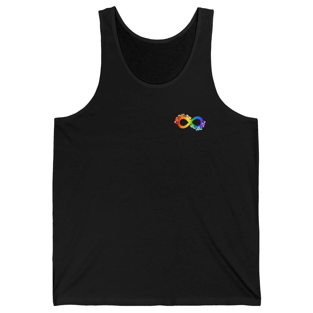 Neurodiversity Autism Spectrum Disorder Awareness Infinity Unisex Jersey Tank